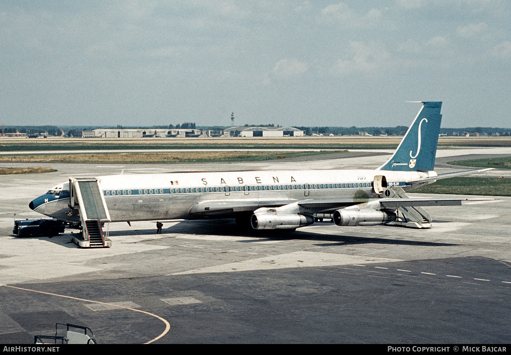 Aircraft Photo of OO-SJH | Boeing 707-329C | Sabena | AirHistory.net #527
