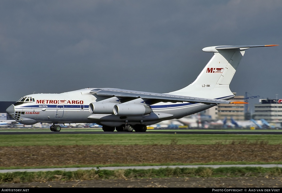 Aircraft Photo of LZ-INK | Ilyushin Il-76TD | Metro Cargo | AirHistory.net #544