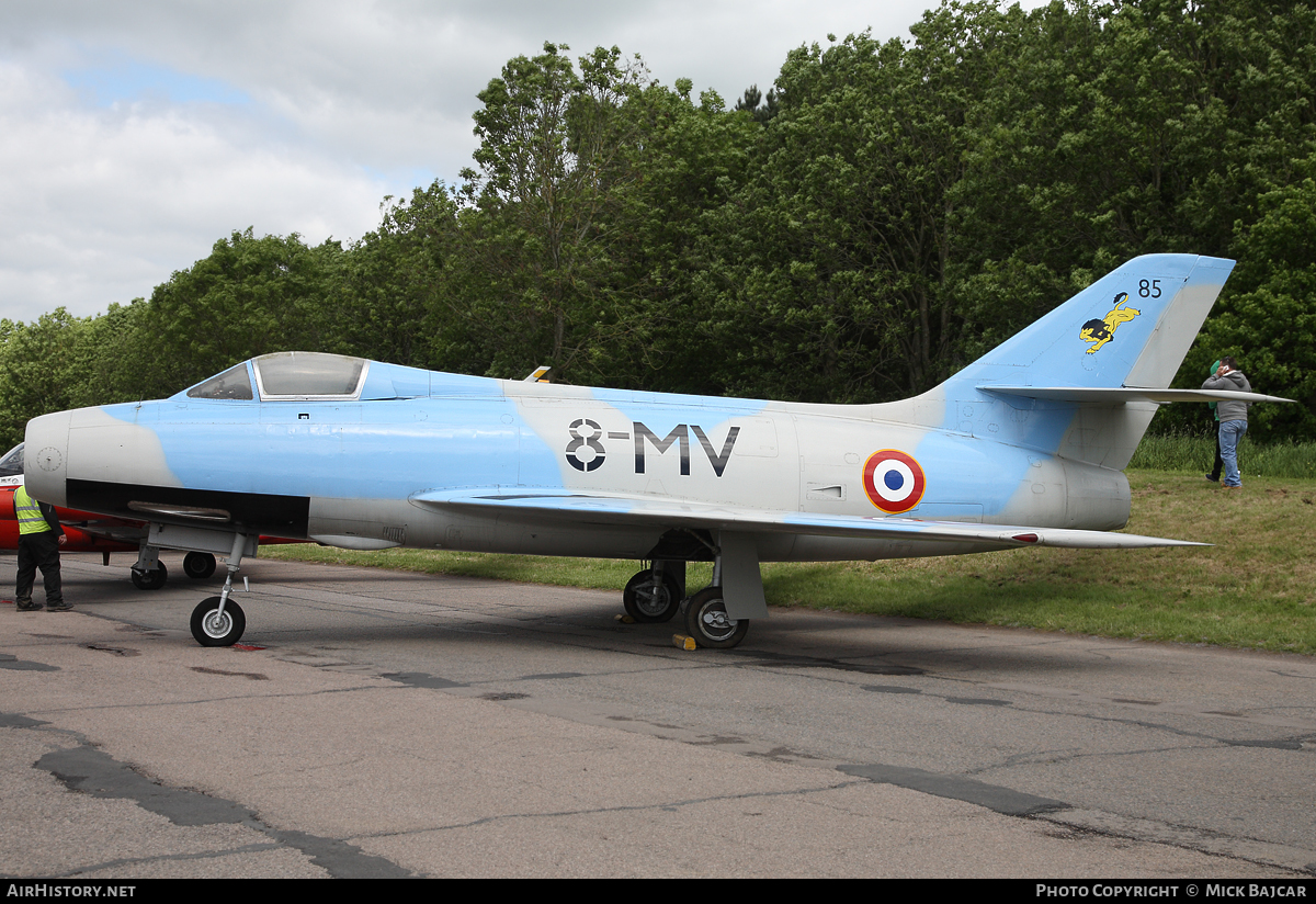 Aircraft Photo of 85 | Dassault MD-454 Mystere IV A | France - Air Force | AirHistory.net #550