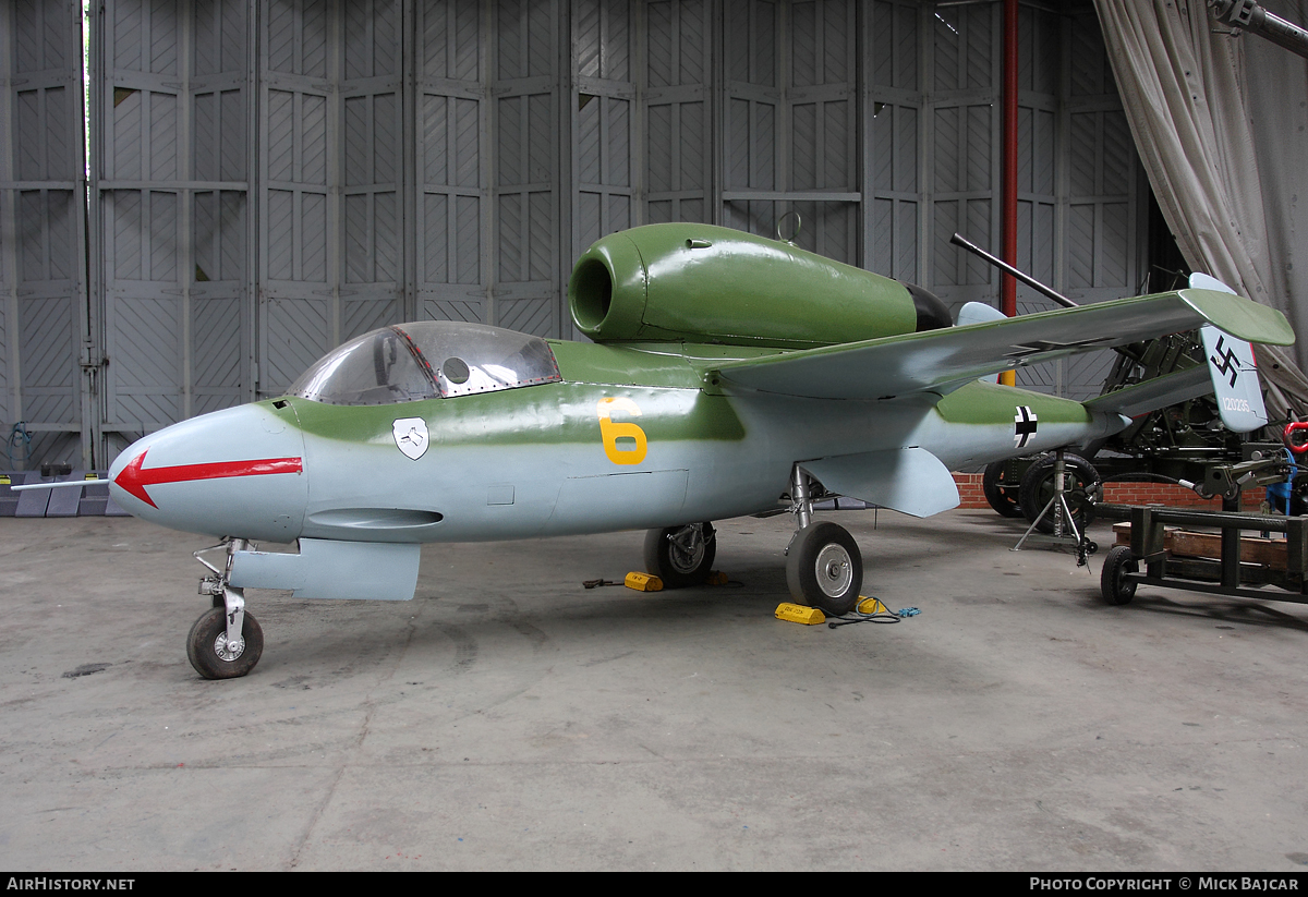 Aircraft Photo of 120235 | Heinkel He 162A-1 Volksjager | Germany - Air Force | AirHistory.net #551