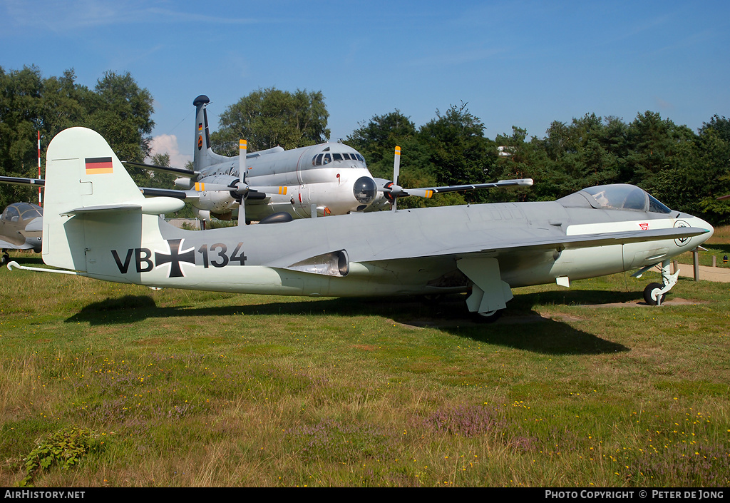 Aircraft Photo of VB-134 | Hawker Sea Hawk Mk 100 | Germany - Navy | AirHistory.net #574