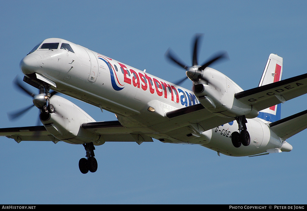 Aircraft Photo of G-CDEA | Saab 2000 | Eastern Airways | AirHistory.net #584