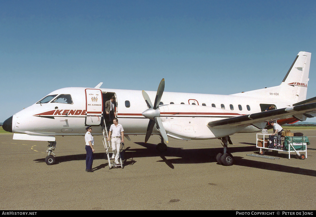 Aircraft Photo of VH-KDK | Saab-Fairchild SF-340A | Kendell Airlines | AirHistory.net #585