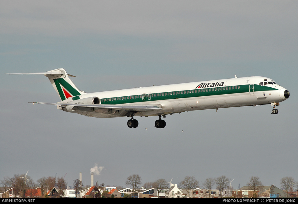 Aircraft Photo of I-DACR | McDonnell Douglas MD-82 (DC-9-82) | Alitalia | AirHistory.net #588