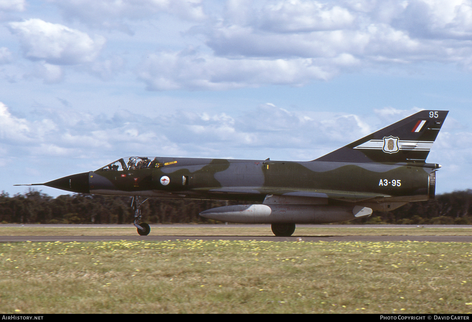 Aircraft Photo of A3-95 | Dassault Mirage IIIO(F/A) | Australia - Air Force | AirHistory.net #609