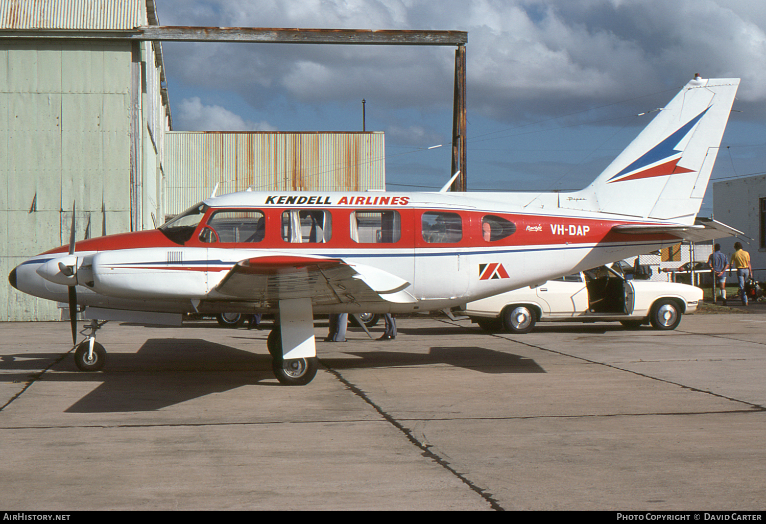 Aircraft Photo of VH-DAP | Piper PA-31-310 Navajo | Kendell Airlines | AirHistory.net #617