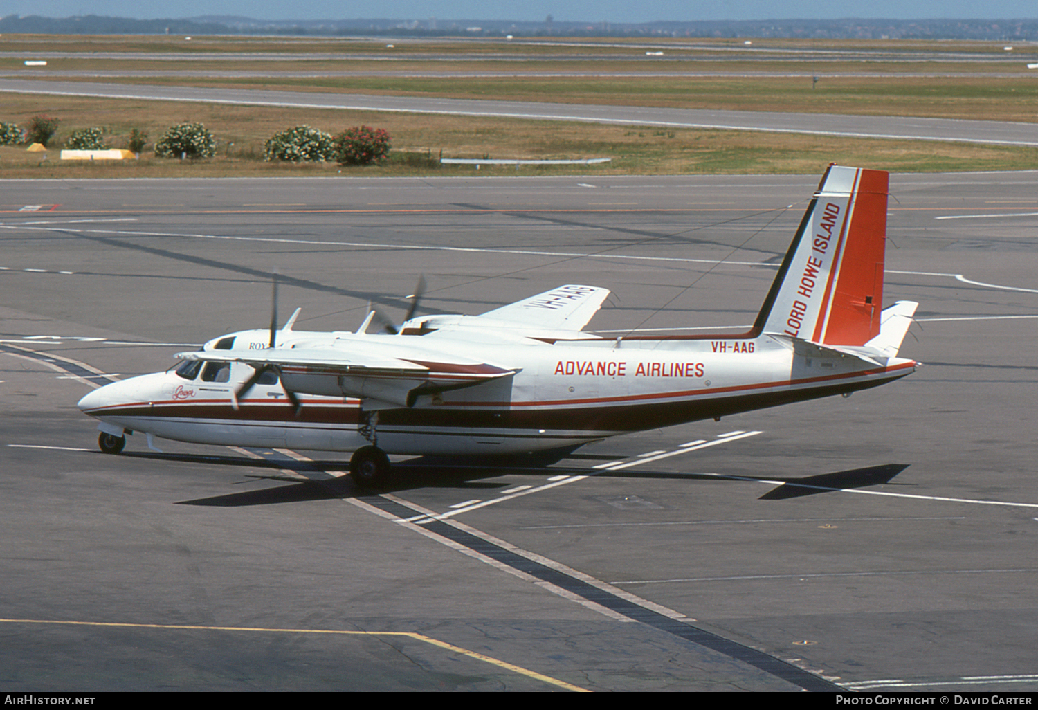 Aircraft Photo of VH-AAG | North American Rockwell 690A Turbo Commander | Advance Airlines | AirHistory.net #626