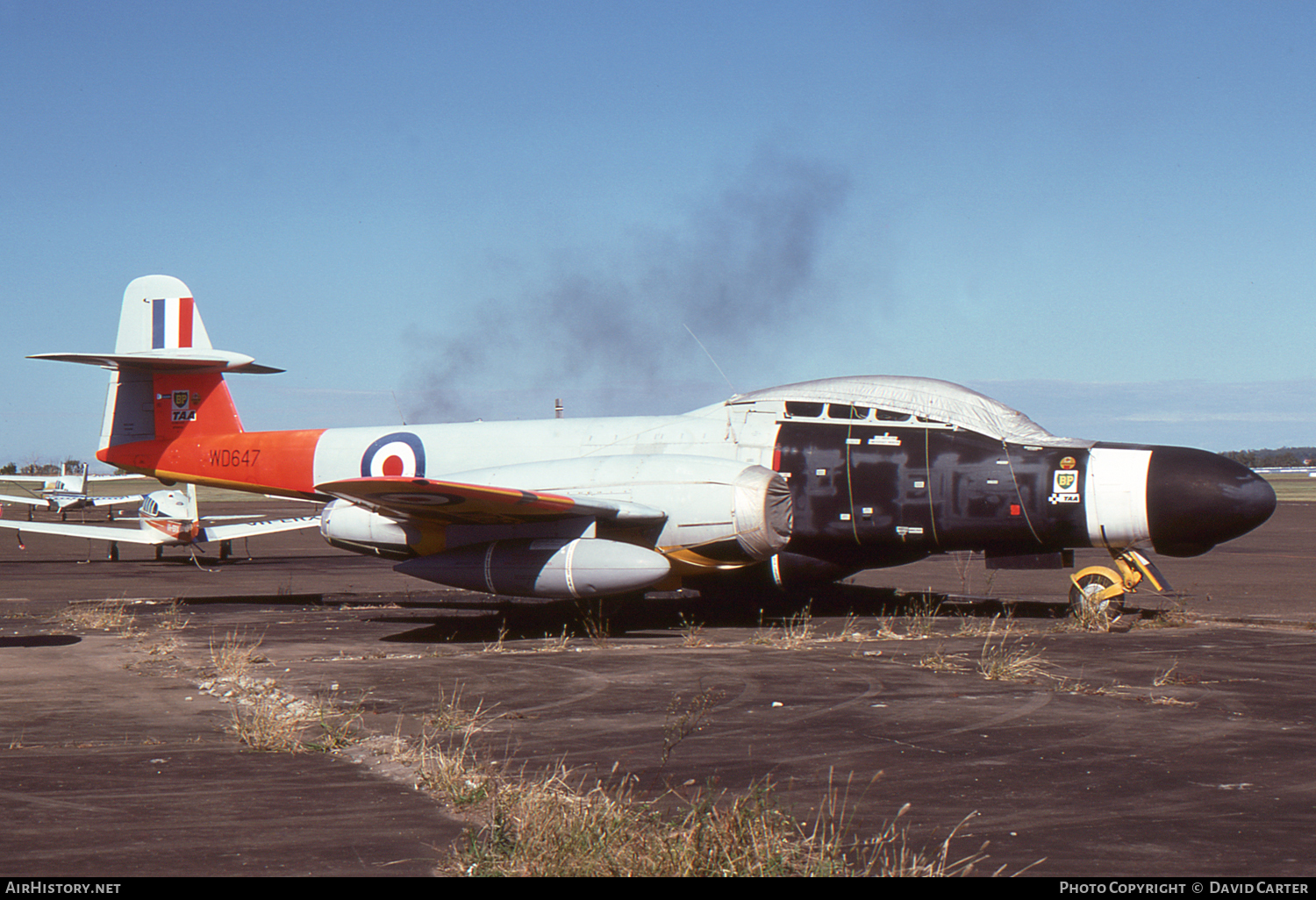 Aircraft Photo of WD647 | Gloster Meteor TT20 | UK - Air Force | AirHistory.net #628