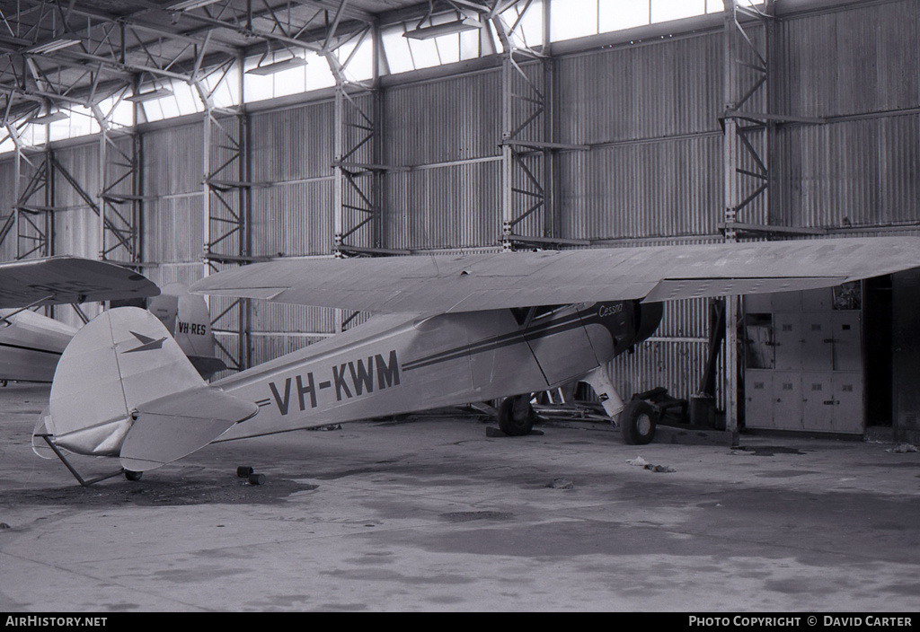 Aircraft Photo of VH-KWM | Cessna C-34 | AirHistory.net #629