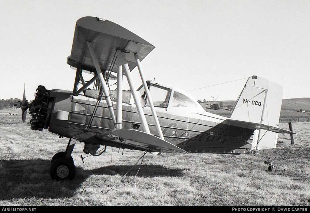 Aircraft Photo of VH-CCO | Grumman G-164A Super Ag-Cat | Cropcair | AirHistory.net #652