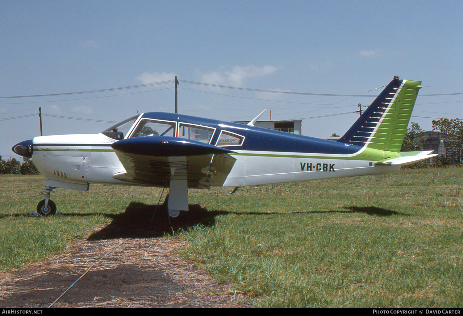 Aircraft Photo of VH-CBK | Piper PA-28R-180 Cherokee Arrow | AirHistory.net #659