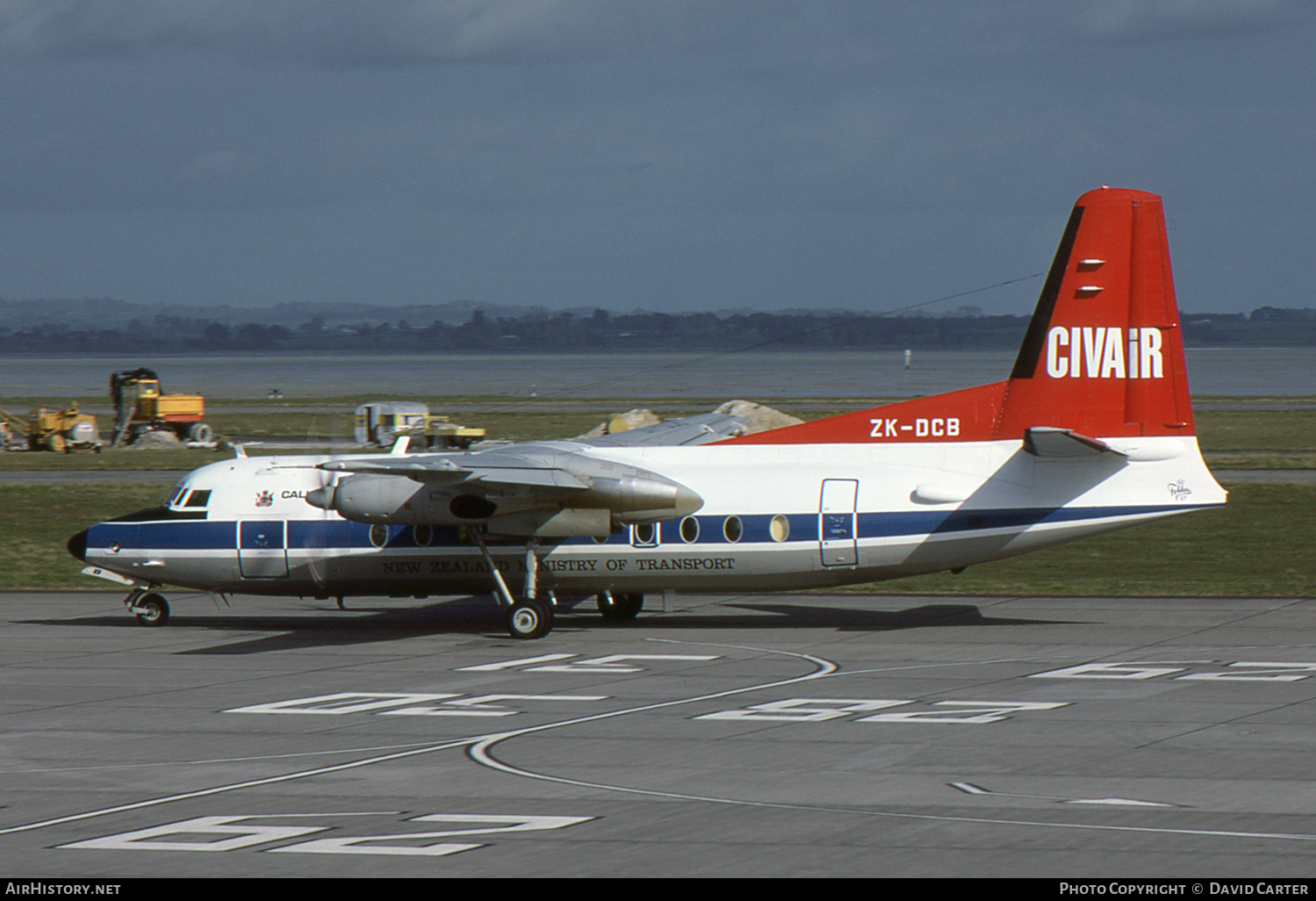 Aircraft Photo of ZK-DCB | Fokker F27-200 Friendship | Civair - New Zealand Ministry of Transport | AirHistory.net #660