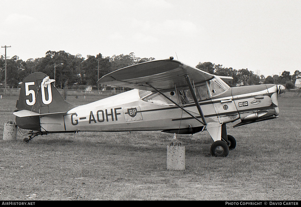 Aircraft Photo of G-AOHF | Auster J-5P Autocar | AirHistory.net #674