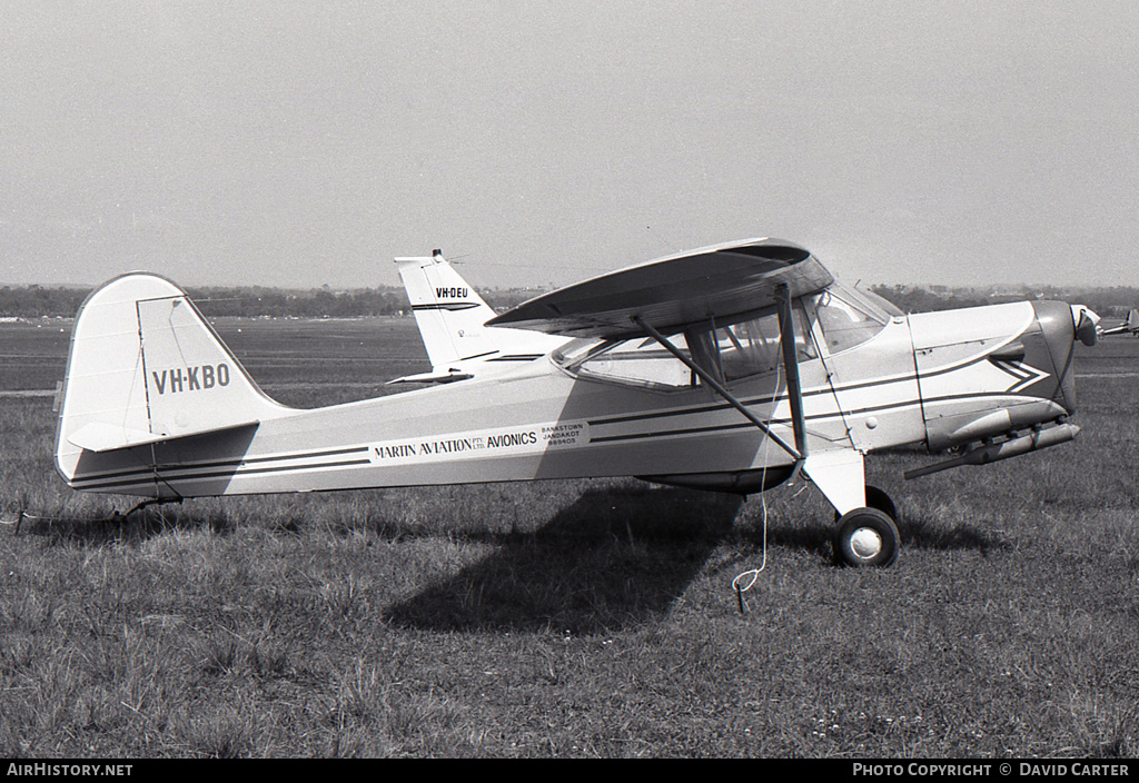 Aircraft Photo of VH-KBO | Auster J-1B Aiglet | Martin Aviation | AirHistory.net #678