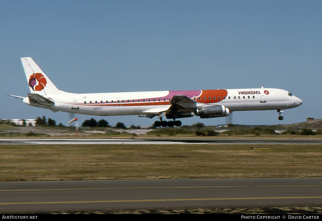 Aircraft Photo of N4934Z | McDonnell Douglas DC-8-63 | Hawaiian Airlines | AirHistory.net #683