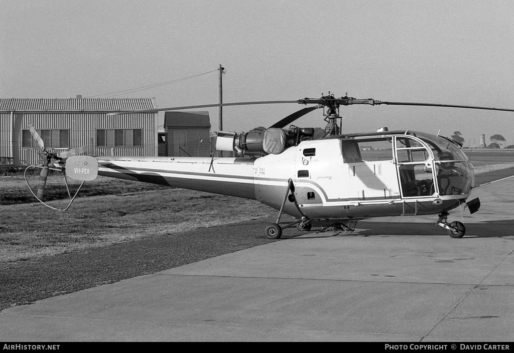 Aircraft Photo of VH-PDI | Aerospatiale SA-316B Alouette III | AirHistory.net #685