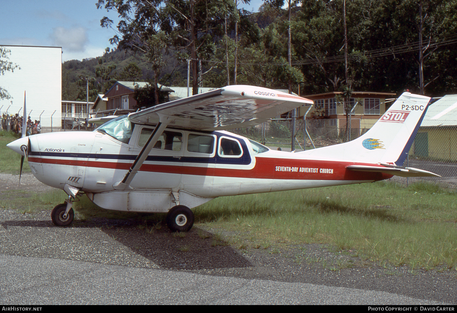 Aircraft Photo of P2-SDC | Cessna U206F Stationair | Seventh-Day Adventist Church | AirHistory.net #686