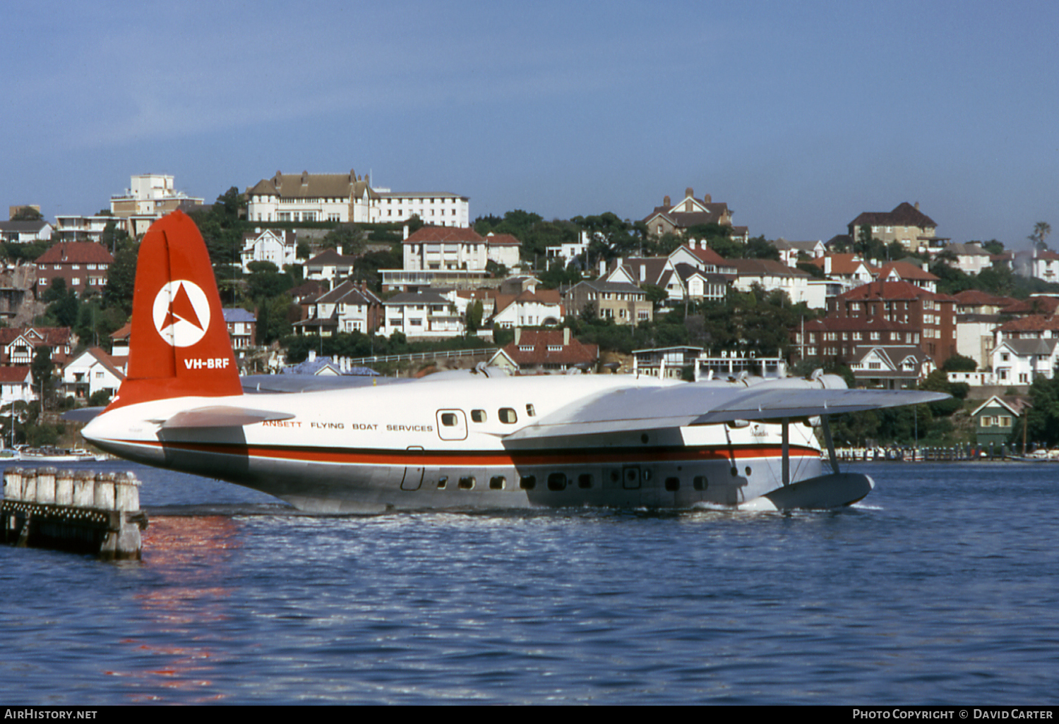 Aircraft Photo of VH-BRF | Short S-25 Sunderland 5 | Ansett Flying Boat Services | AirHistory.net #692