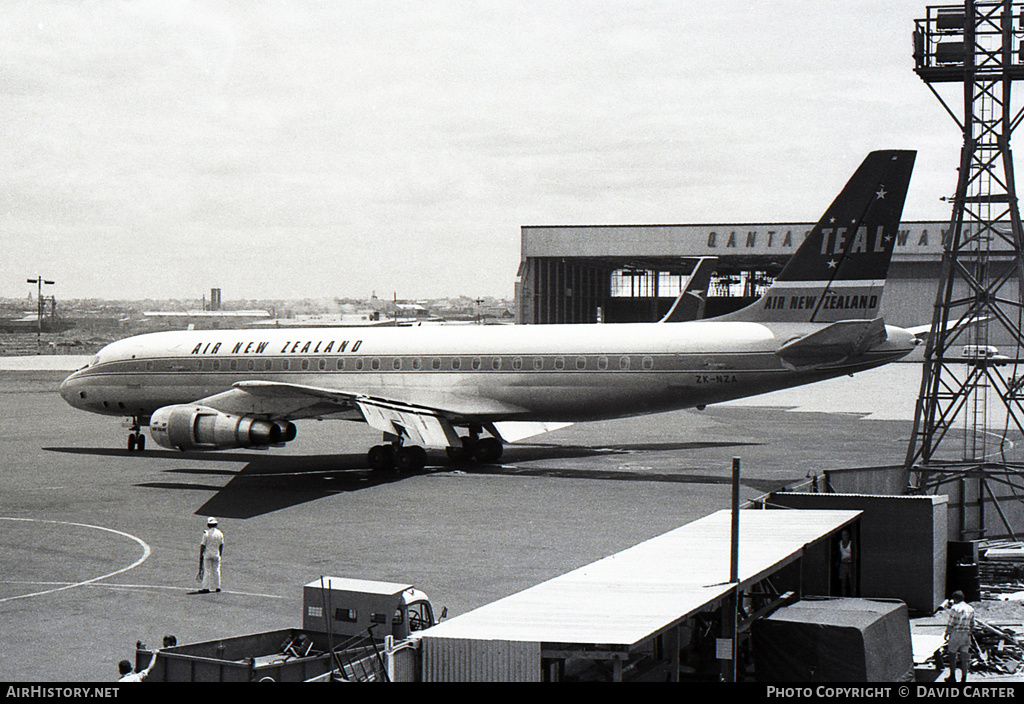 Aircraft Photo of ZK-NZA | Douglas DC-8-52 | Air New Zealand | AirHistory.net #695