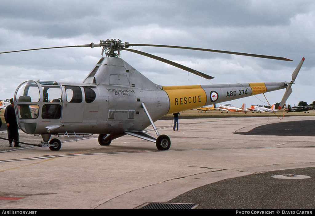 Aircraft Photo of A80-374 | Sikorsky S-51 | Australia - Air Force | AirHistory.net #700