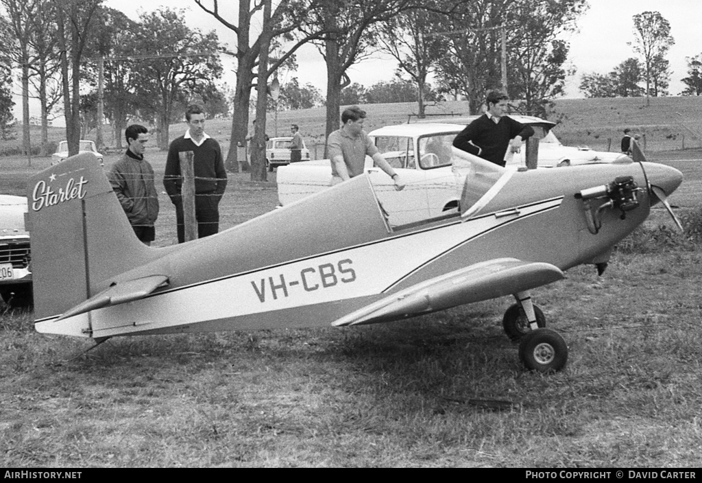 Aircraft Photo of VH-CBS | Corby CJ-1 Starlet | AirHistory.net #703