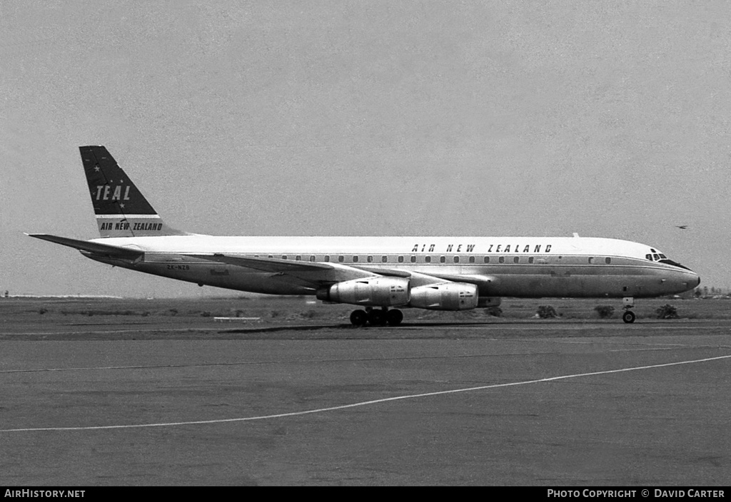 Aircraft Photo of ZK-NZB | Douglas DC-8-52 | Air New Zealand | AirHistory.net #705