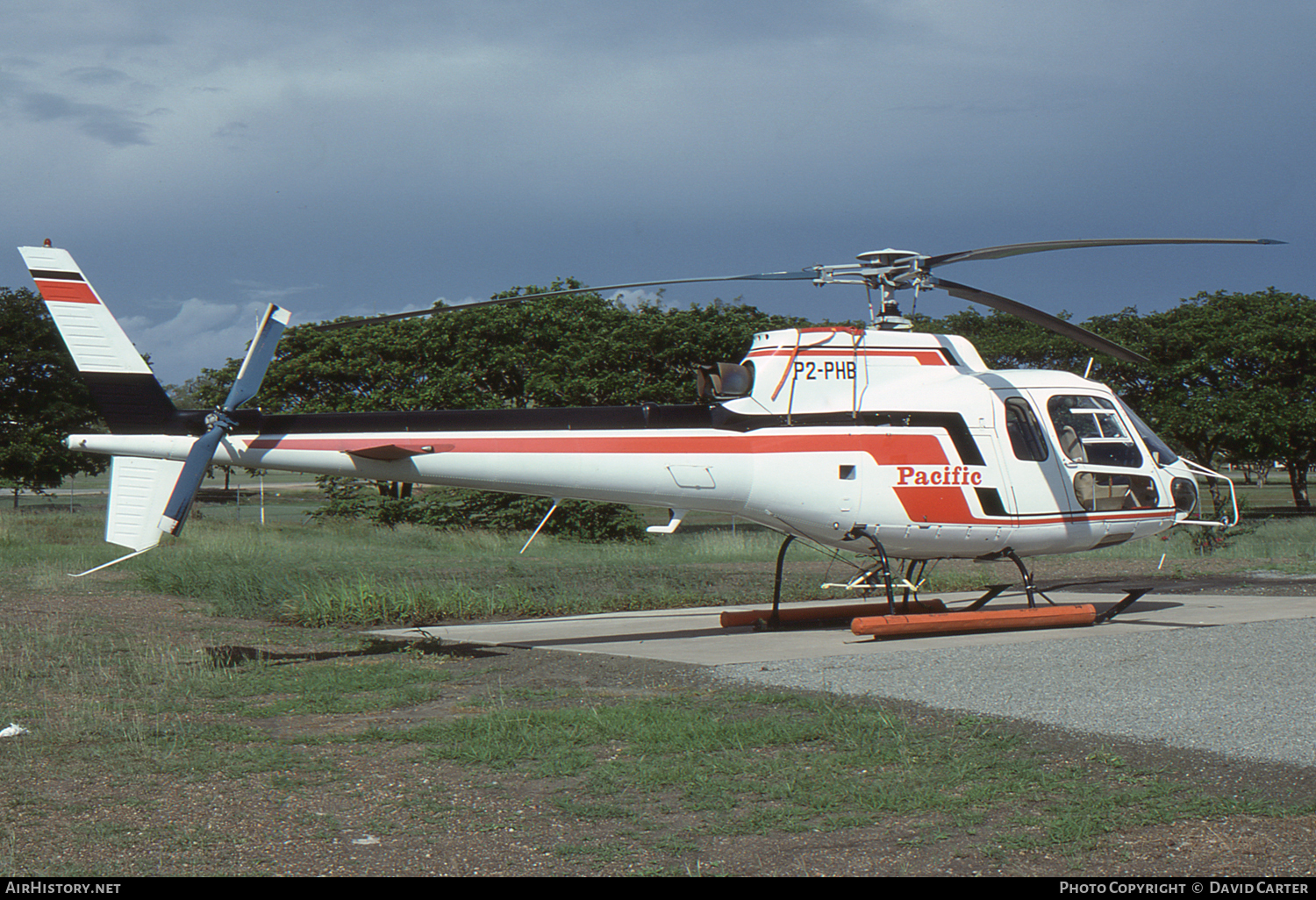 Aircraft Photo of P2-PHB | Aerospatiale AS-350B Squirrel | Pacific Helicopters | AirHistory.net #727