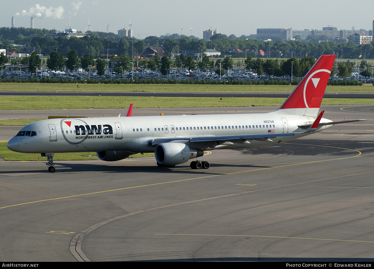 Aircraft Photo of N537US | Boeing 757-251 | Northwest Airlines | AirHistory.net #749