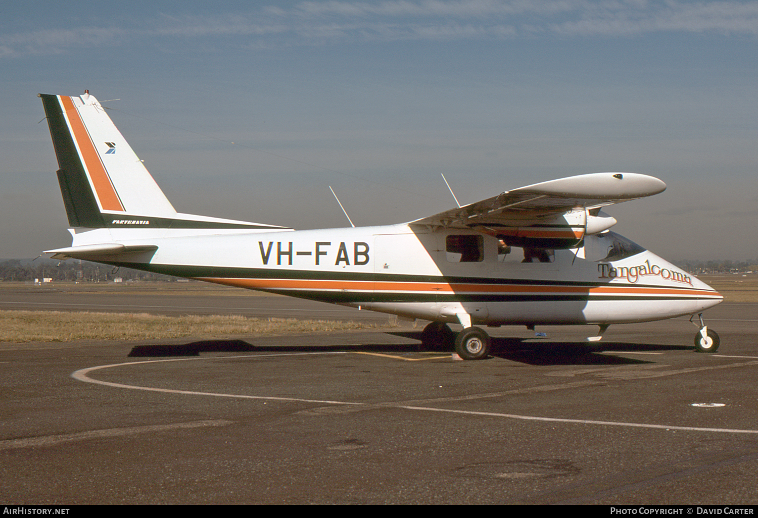 Aircraft Photo of VH-FAB | Partenavia P-68B | Tangalooma Aviation | AirHistory.net #759