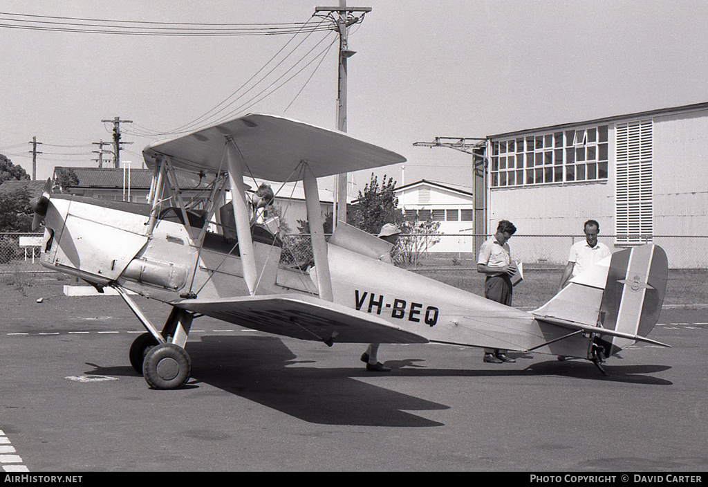 Aircraft Photo of VH-BEQ | De Havilland D.H. 82A Tiger Moth | AirHistory.net #775