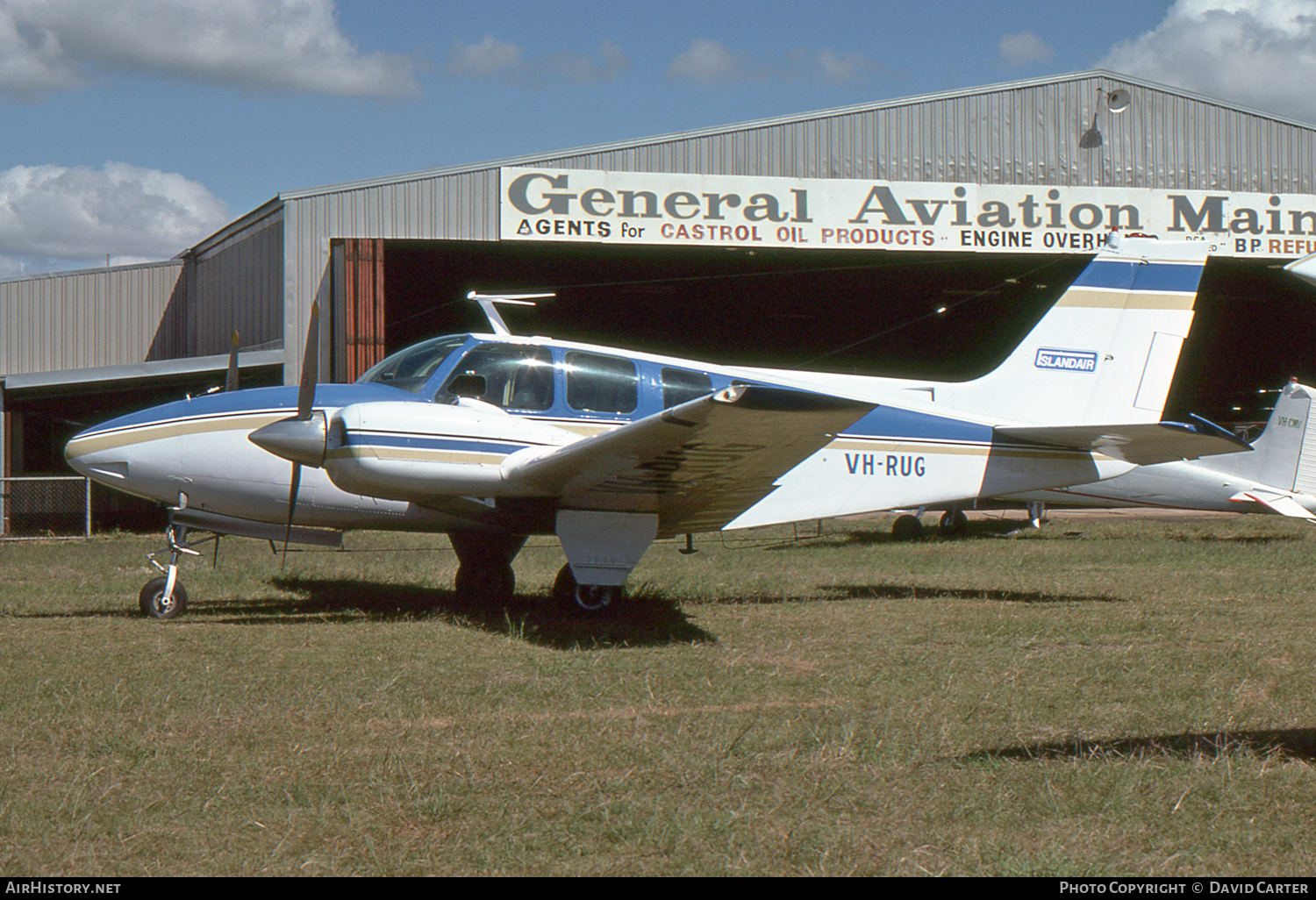 Aircraft Photo of VH-RUG | Beech 58 Baron | Island Air | AirHistory.net #784