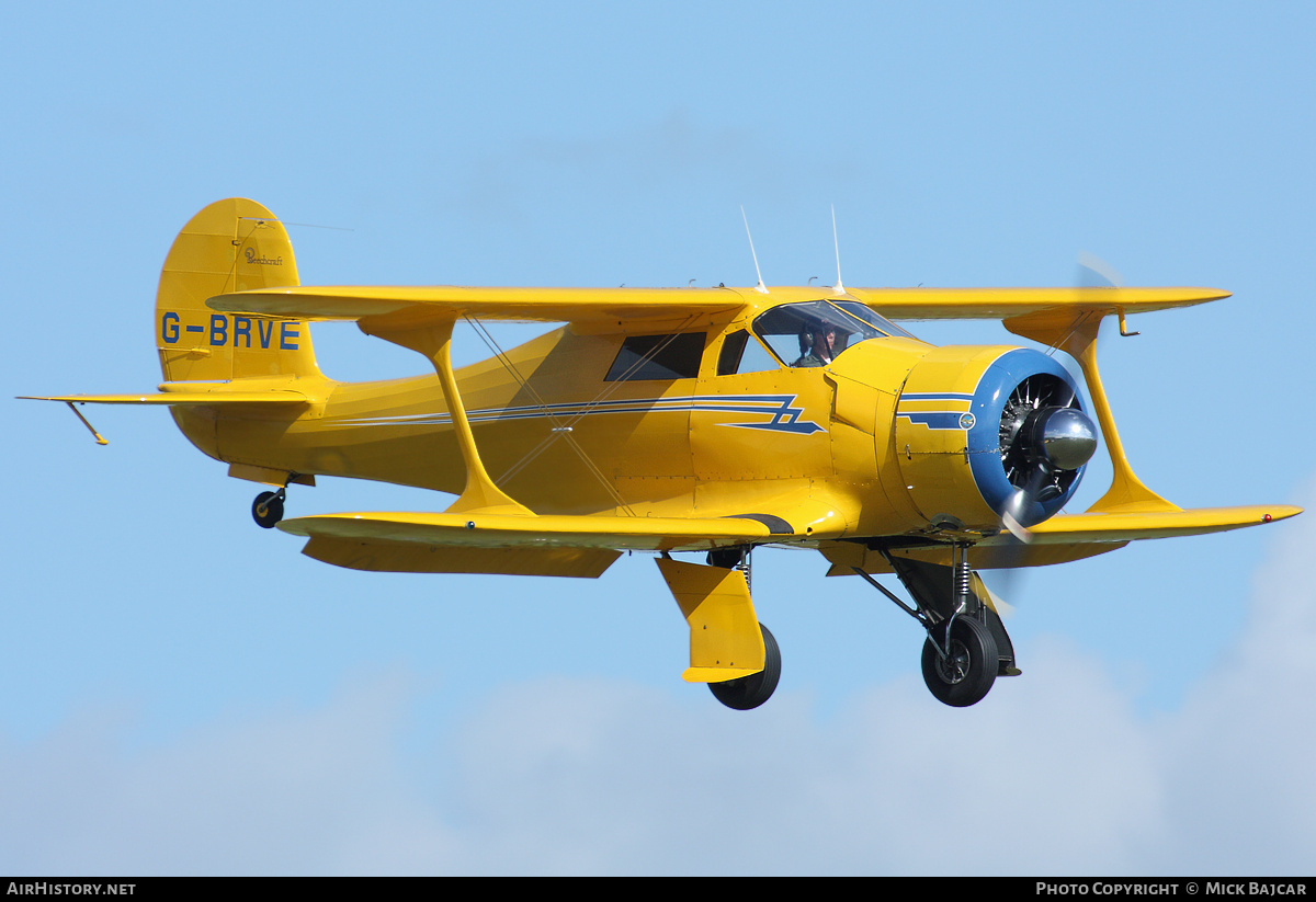 Aircraft Photo of G-BRVE | Beech D17S | AirHistory.net #804