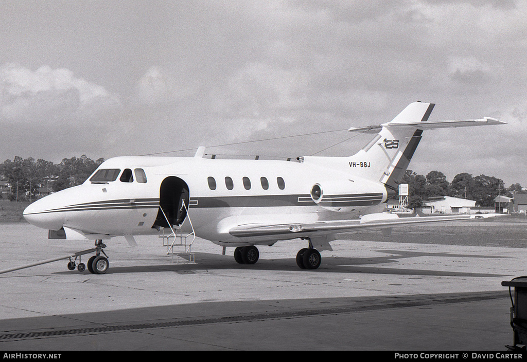Aircraft Photo of VH-BBJ | Hawker Siddeley HS-125-3B/RA | AirHistory.net #806
