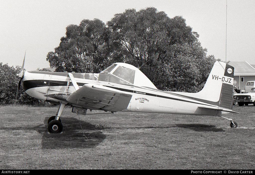 Aircraft Photo of VH-DJZ | Cessna A188 AgWagon 300 | Hazelton Air Services - HAS | AirHistory.net #807