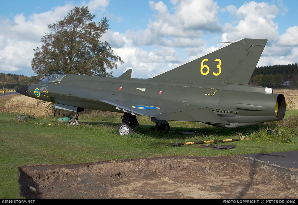 Aircraft Photo of 35248 | Saab J35B Draken | Sweden - Air Force | AirHistory.net #832