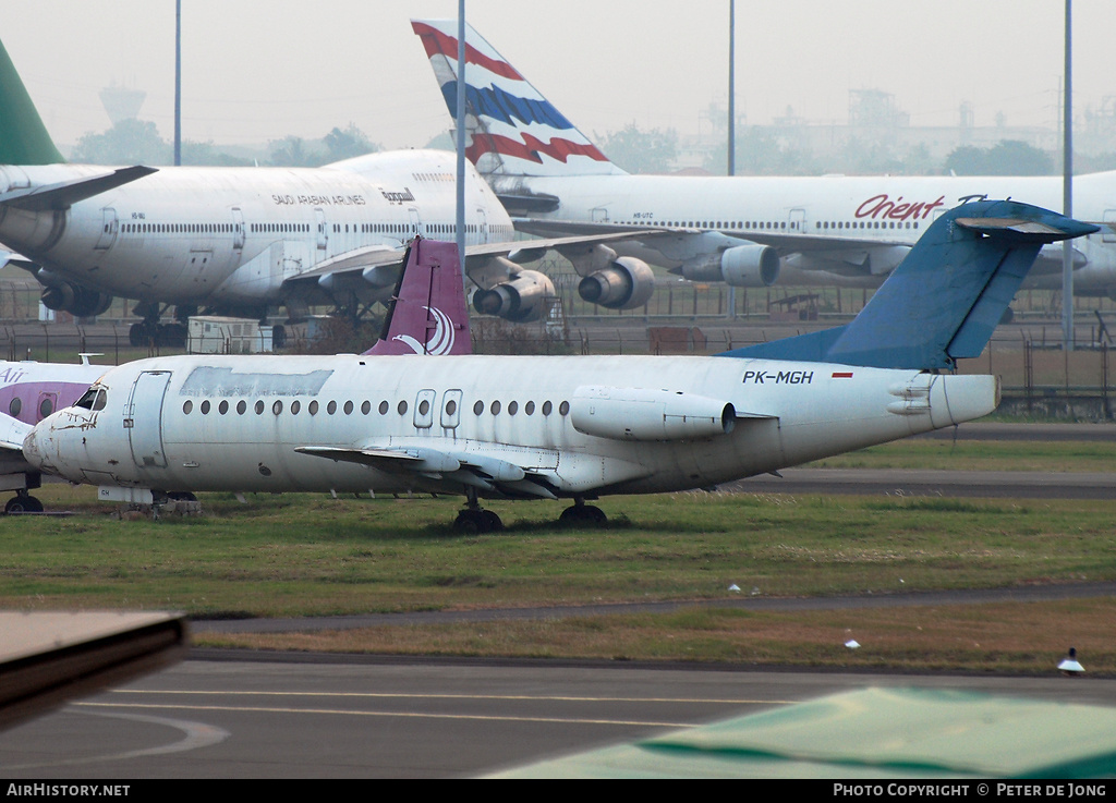 Aircraft Photo of PK-MGH | Fokker F28-4000 Fellowship | Merpati Nusantara Airlines | AirHistory.net #851