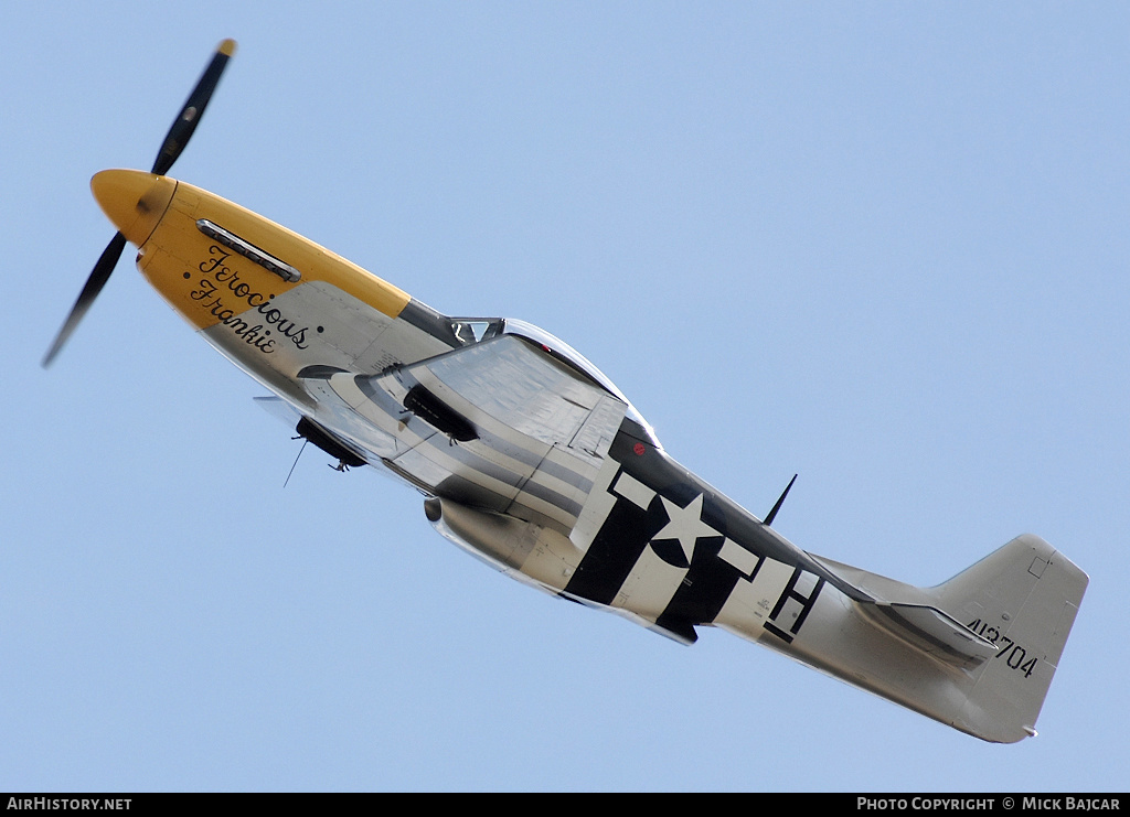 Aircraft Photo of G-BTCD / 413704 | North American P-51D Mustang | USA - Air Force | AirHistory.net #855