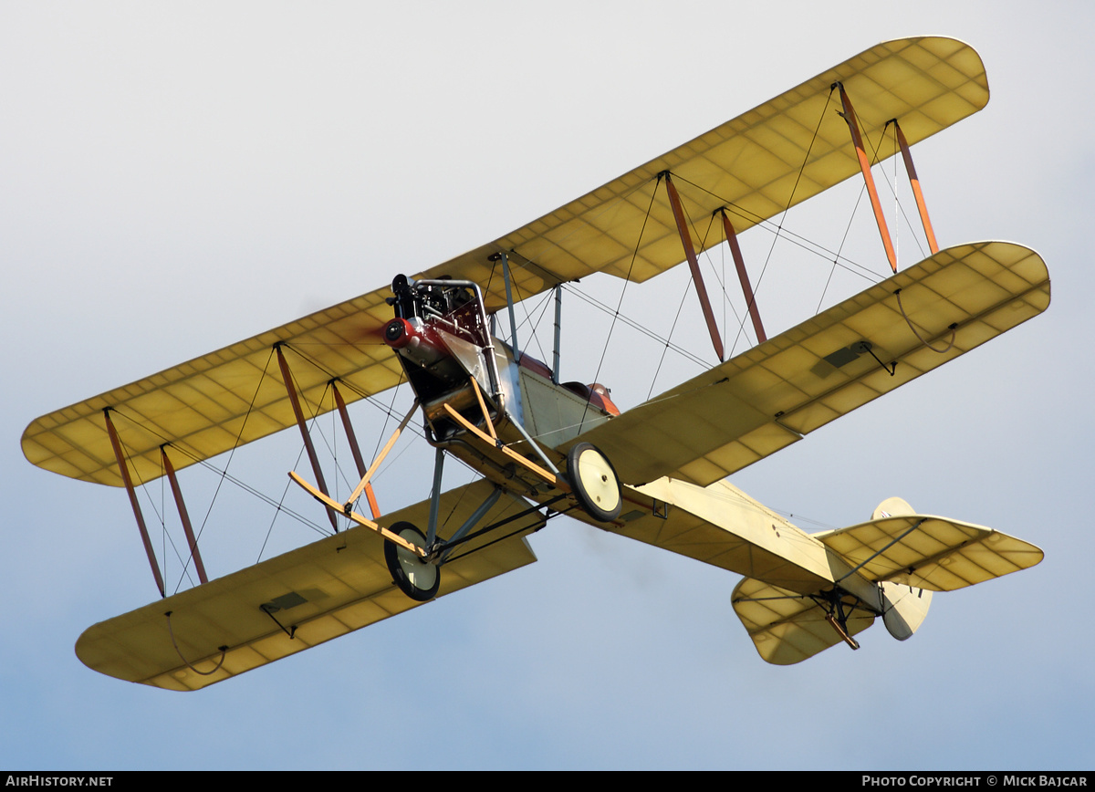 Aircraft Photo of G-AWYI / 347 | Royal Aircraft Factory BE-2c (replica) | UK - Air Force | AirHistory.net #860