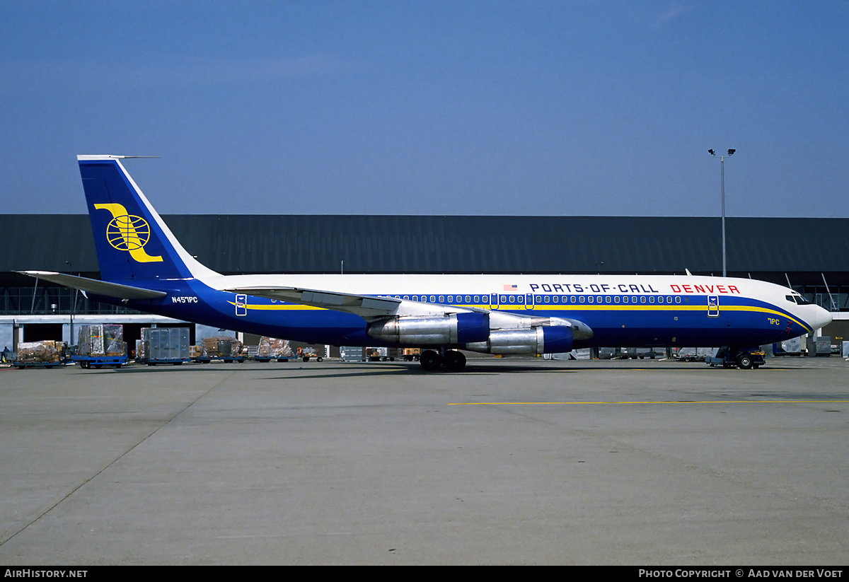 Aircraft Photo of N457PC | Boeing 707-323B | Ports of Call Denver | AirHistory.net #916
