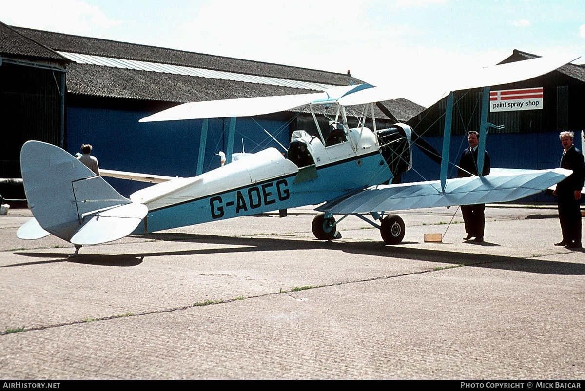 Aircraft Photo of G-AOEG | De Havilland D.H. 82A Tiger Moth II | AirHistory.net #932