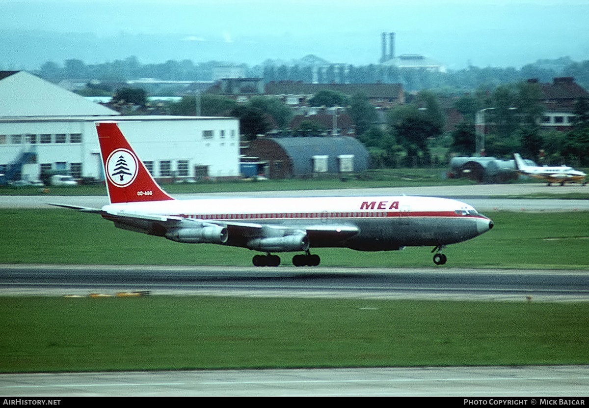 Aircraft Photo of OD-AGG | Boeing 720-047B | MEA - Middle East Airlines | AirHistory.net #935