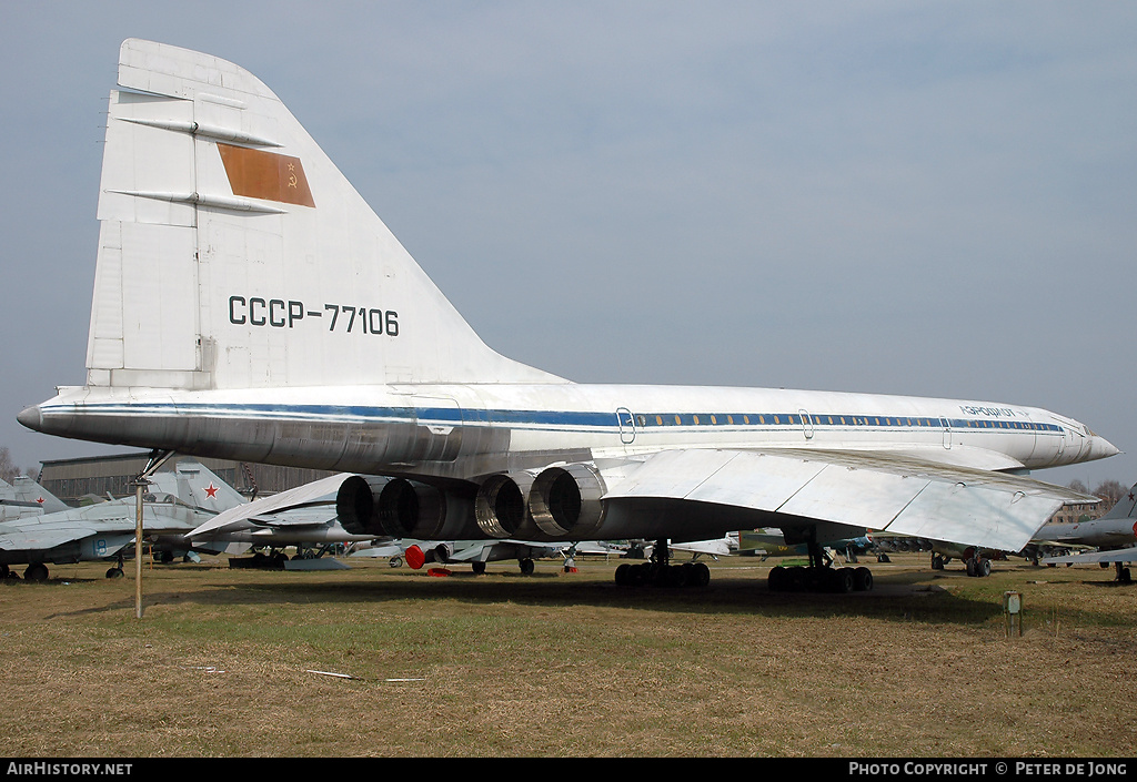 Aircraft Photo of CCCP-77106 | Tupolev Tu-144 | Aeroflot | AirHistory.net #936