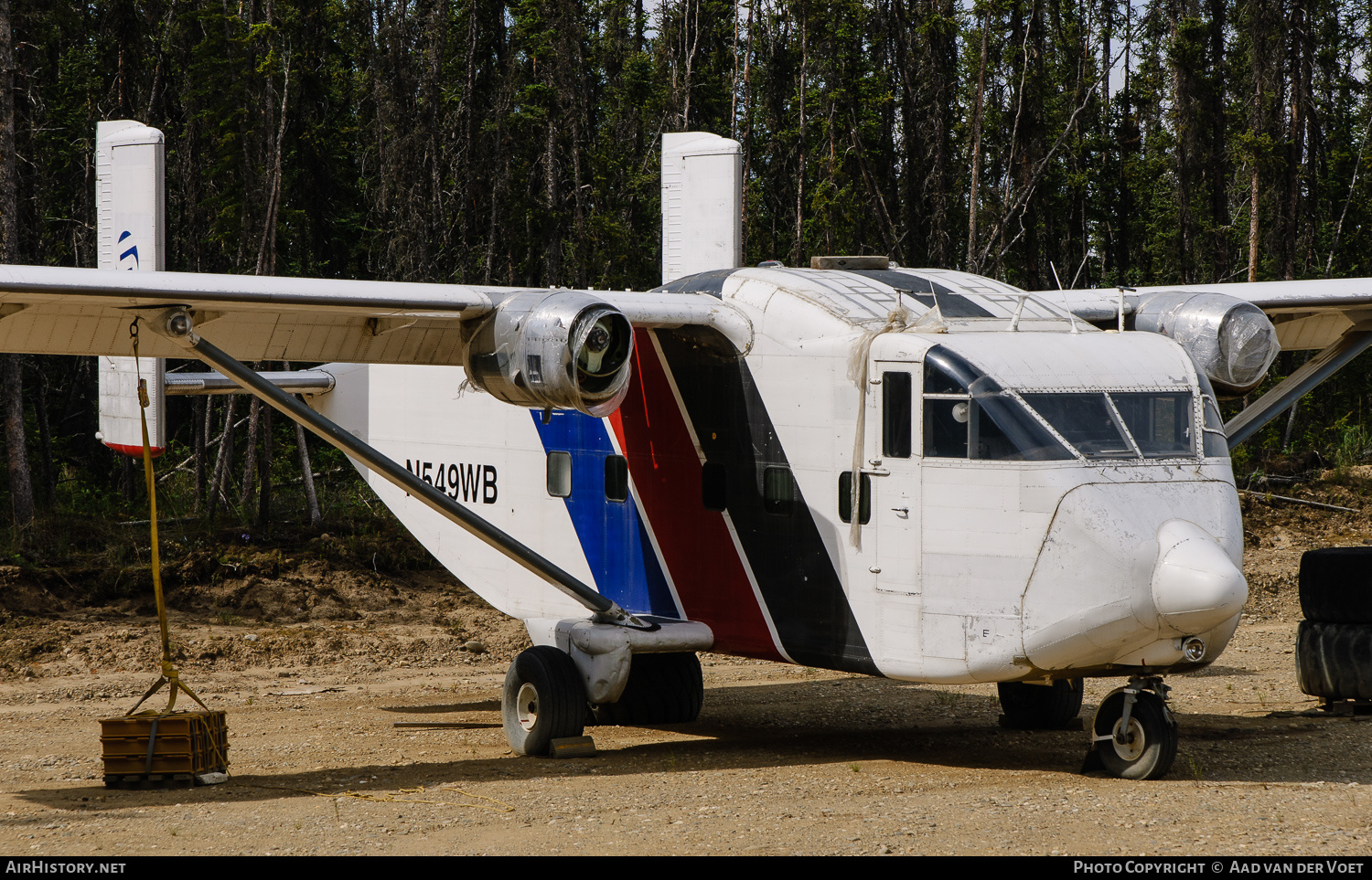 Aircraft Photo of N549WB | Short SC.7 Skyvan 3-100 | AirHistory.net #946