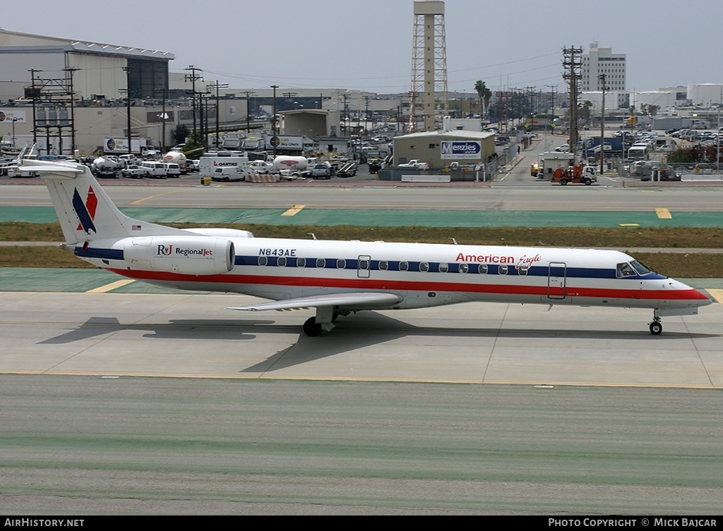 Aircraft Photo of N843AE | Embraer ERJ-140LR (EMB-135KL) | American Eagle | AirHistory.net #958