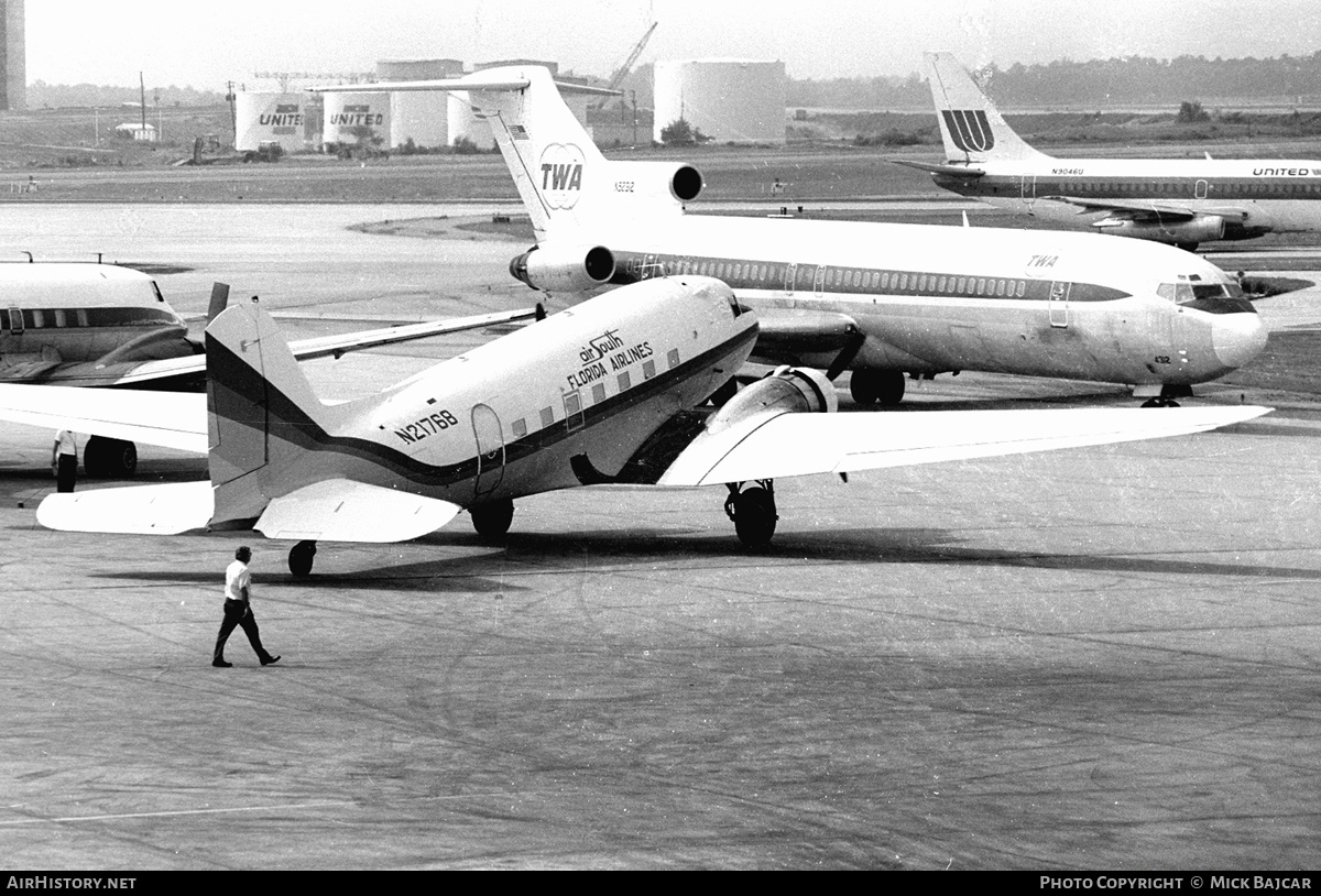 Aircraft Photo of N21768 | Douglas DC-3(A) | Florida Airlines | AirHistory.net #965