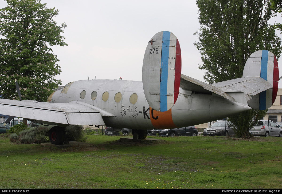 Aircraft Photo of 275 | Dassault MD-311 Flamant | France - Air Force | AirHistory.net #987