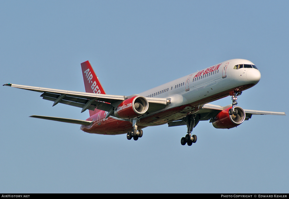 Aircraft Photo of HB-IHS | Boeing 757-2G5 | Air Berlin | AirHistory.net #995