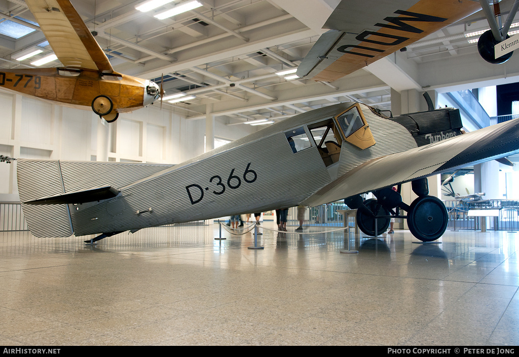 Aircraft Photo of D-366 | Junkers F 13fe | AirHistory.net #1017