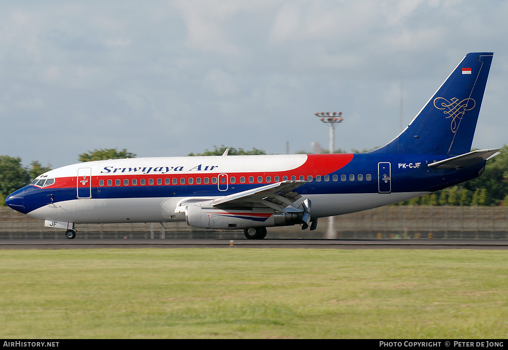 Aircraft Photo of PK-CJF | Boeing 737-284/Adv | Sriwijaya Air | AirHistory.net