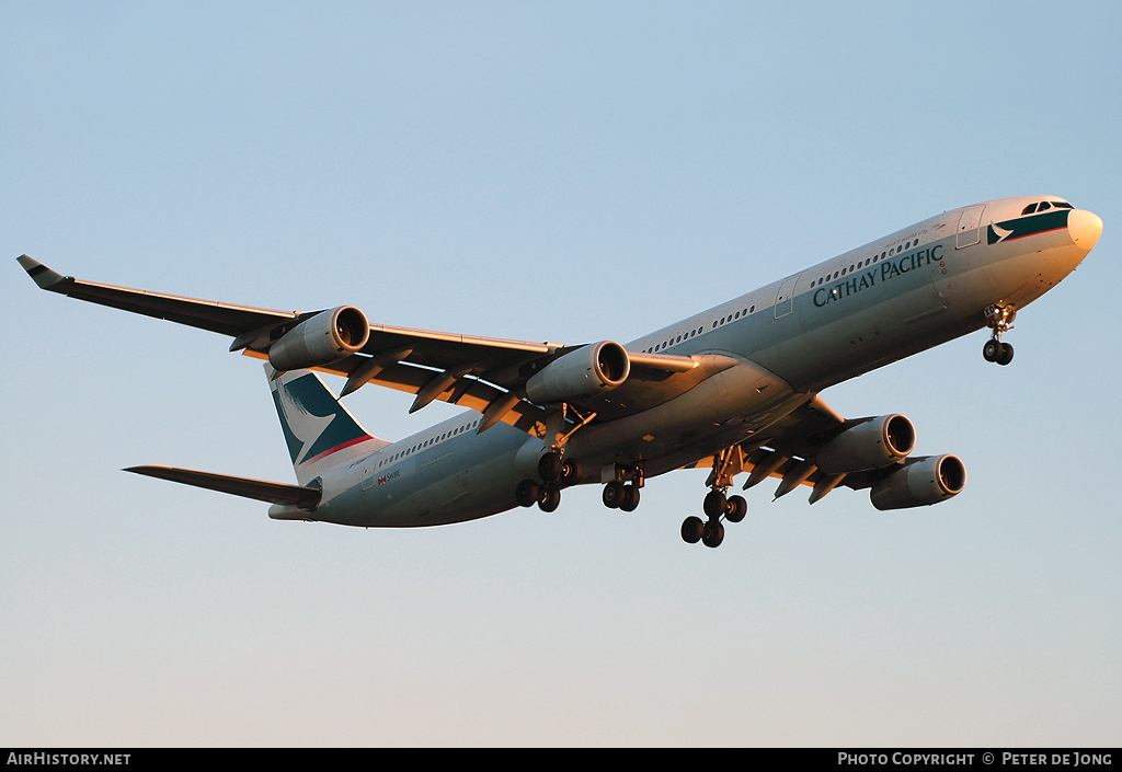 Aircraft Photo of B-HXD | Airbus A340-313 | Cathay Pacific Airways | AirHistory.net #1025